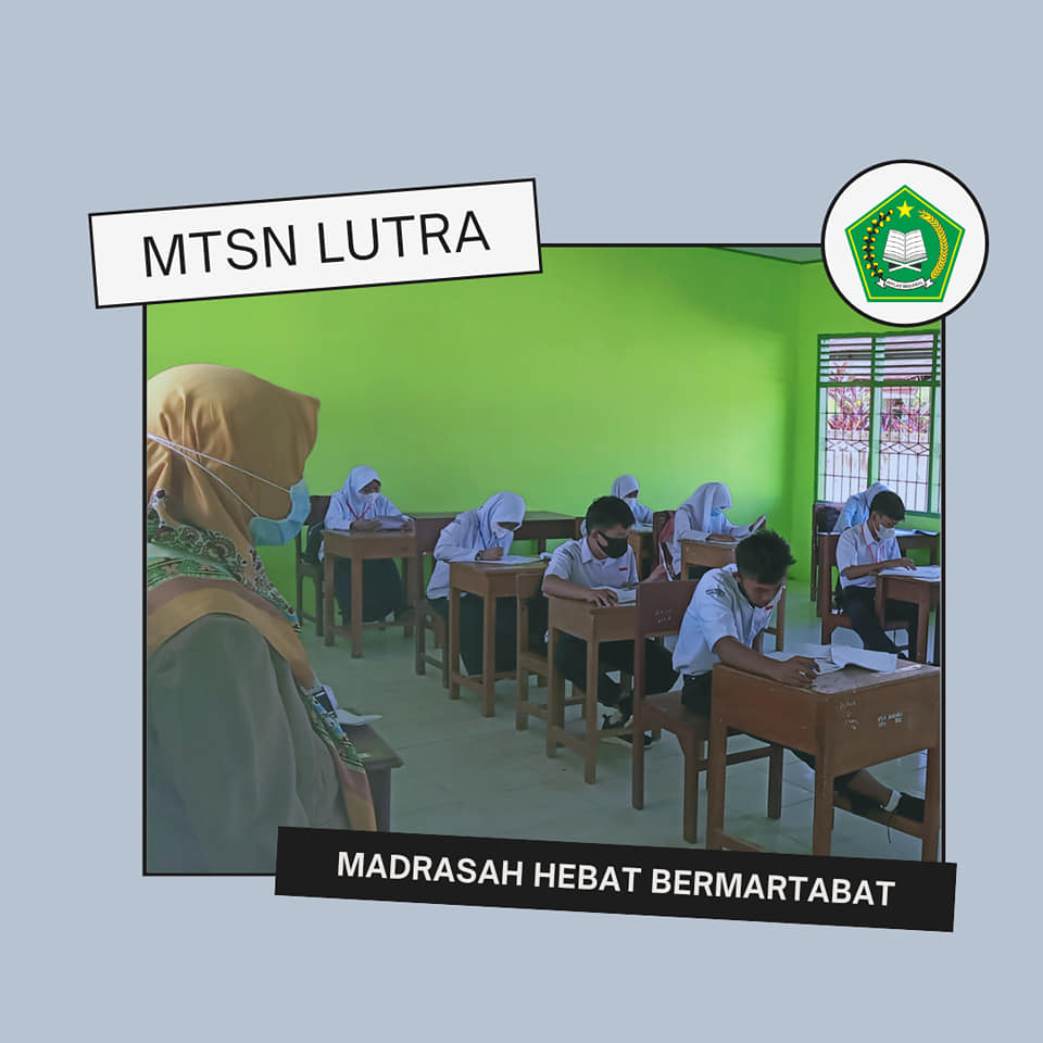 Pelaksanaan Ujian Madrasah Mts Negri Masamba Berjalan Lancar Dan