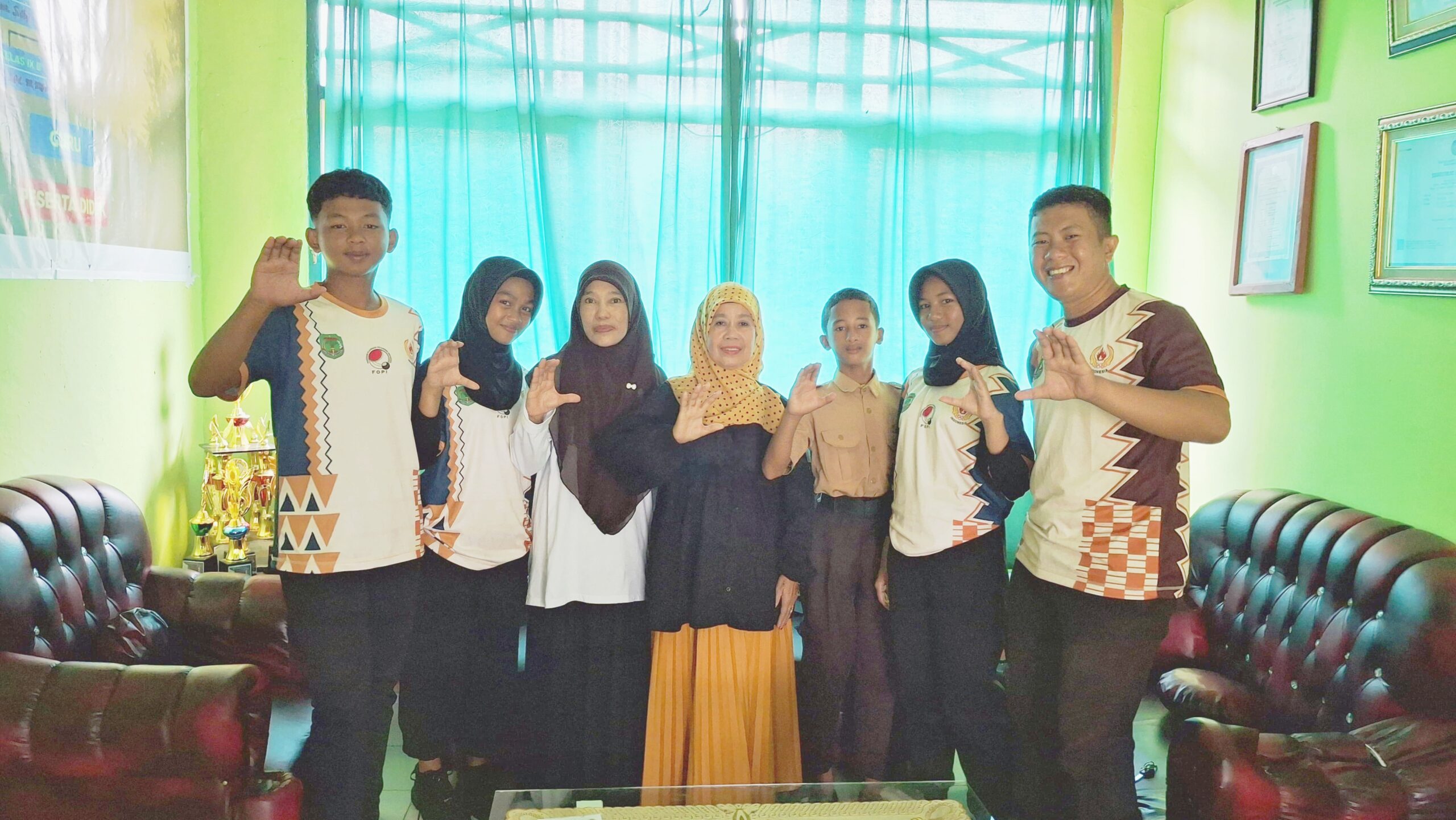 Debut Perdana, Siswa MTsN Luwu Utara Ikut Porprov Petanque